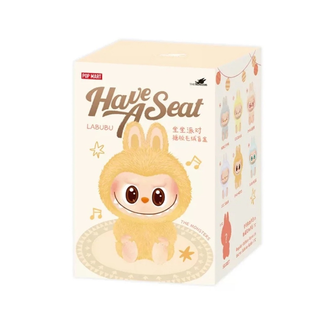 Lafufu Have a Seat Plush Figure blind box